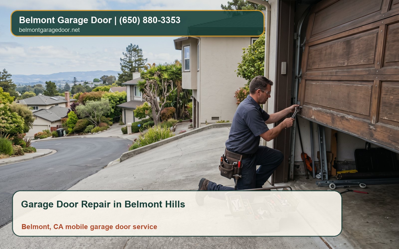 Garage Door Repair in Belmont Hills