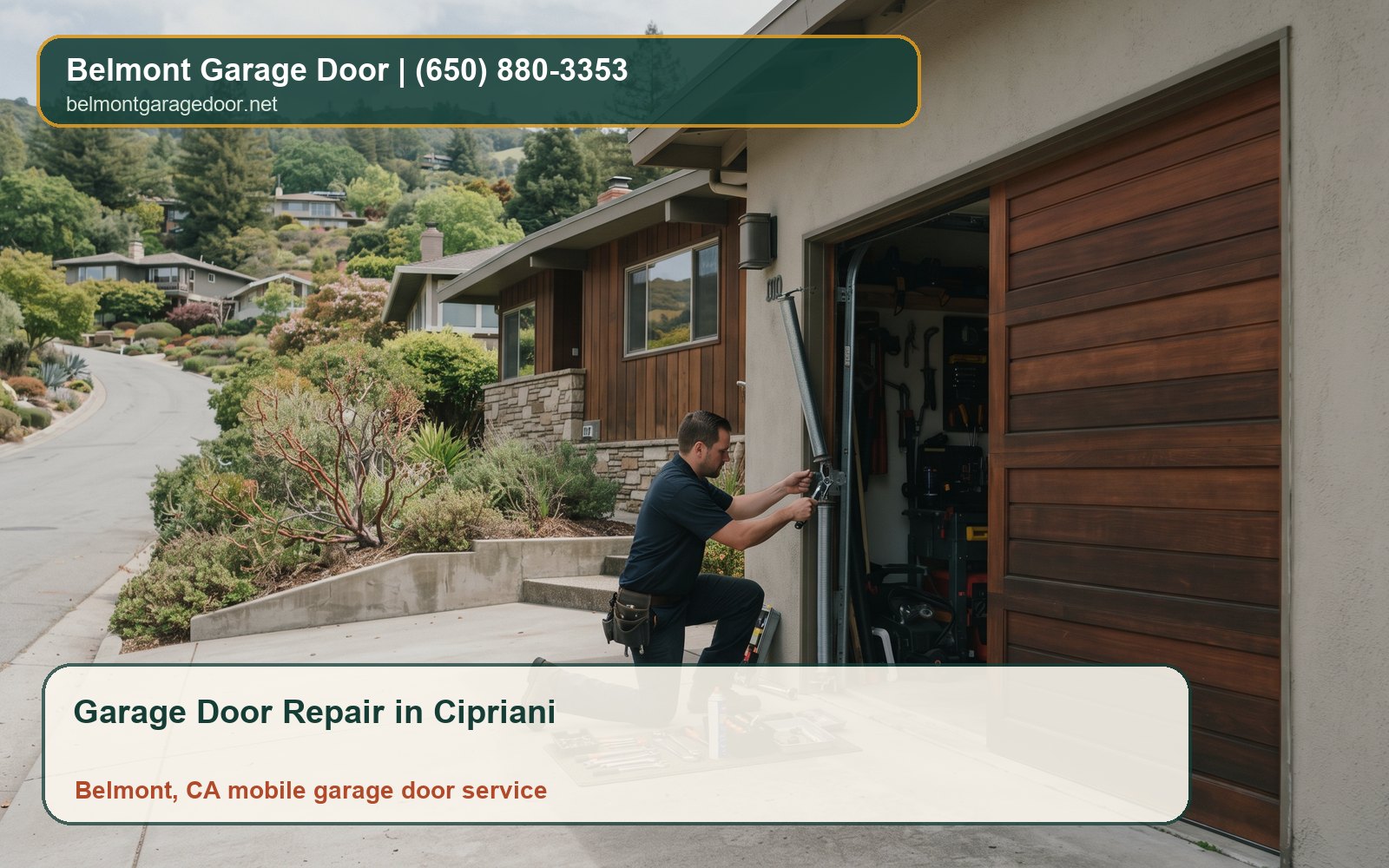 Garage Door Repair in Cipriani