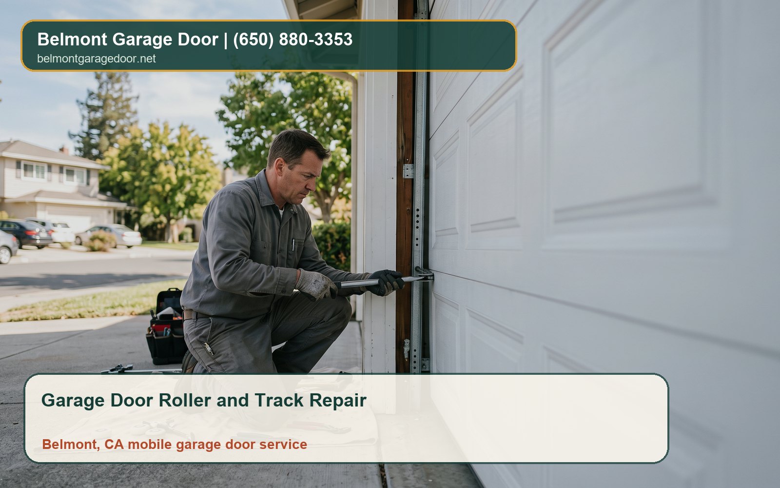 Garage Door Roller and Track Repair