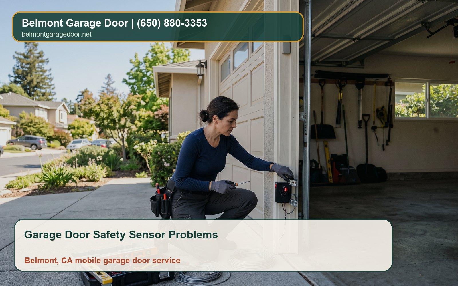 Garage Door Safety Sensor Problems