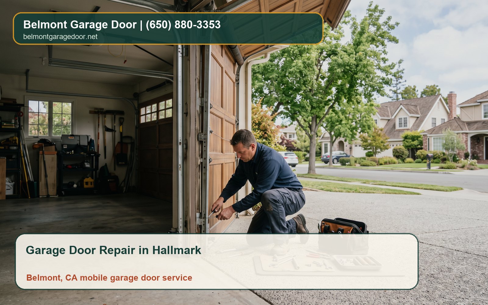 Garage Door Repair in Hallmark